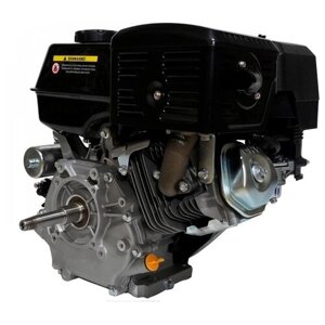 Двигатель бензиновый Loncin G420FD (L type) (15л. с, 420куб. см, конусный вал 105.95мм, ручной и электрический старт)