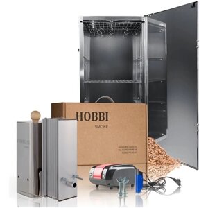 Дымогенератор Hobbi Smoke 2.0 коптильня для холодного копчения cо стальной емкостью