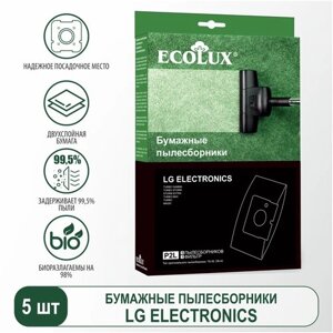 Ecolux Пылесборник для пылесоса LG Magic, Turbo Storm, 5 шт. 1 фильтр, P2L