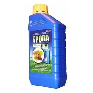 Экосервис Жидкость для биотуалетов Биола Миндаль, 1 л/1.1 кг, 1 шт., 1 уп.