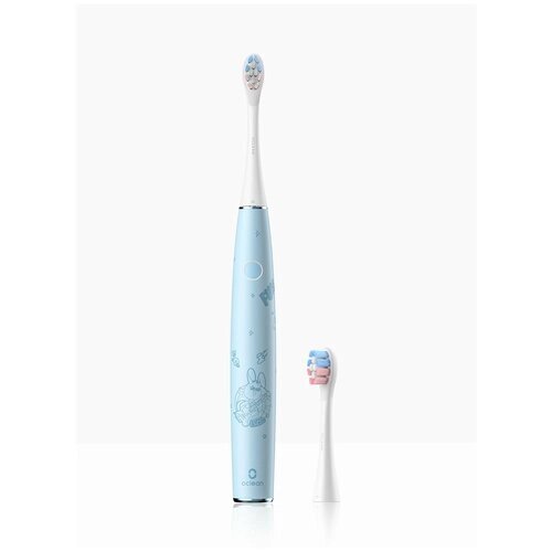 Электрическая зубная щетка Oclean Kids Electric Toothbrush, голубая