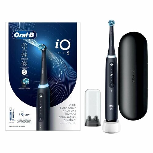 Электрическая зубная щетка Oral B iO5 Matte Black