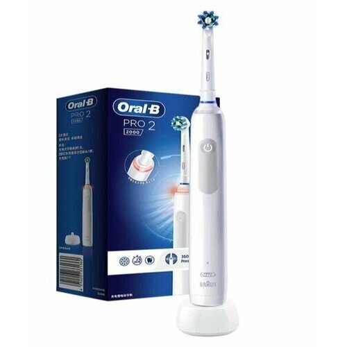Электрическая зубная щетка Oral-B Pro2, серый