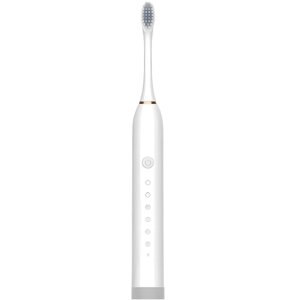 Электрическая зубная щетка Sonic Toothbrush X-3 / беспроводная звуковая щетка, белый