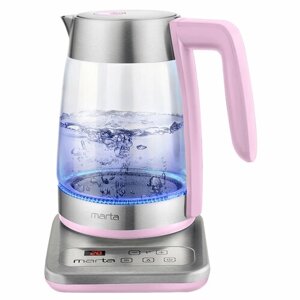 Электрический чайник MARTA MT-4555 розовый