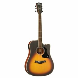 Электроакустическая гитара Kepma D1CE Sunburst Matt (кабель в комплекте)