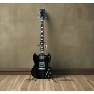 Электрогитара (гитара электрическая) SG E-BASH черная