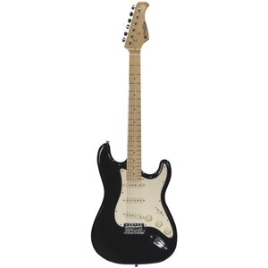 Электрогитара (S-S-S) Stratocaster, Prodipe - ST80MA Чёрная