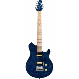 Электрогитара Sterling AX3FM-NBL-M Axis in Flame Maple Neptune Blue 1