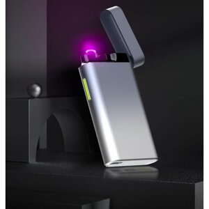 Электронная зажигалка Beebest Plasma Arc Lighter L400 (серая)