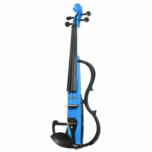 Электроскрипка antonio lavazza EVL-05 BL 4/4 синяя (полный комплект)