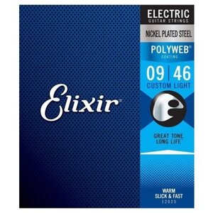 ELIXIR 12025 Струны для электрогитары