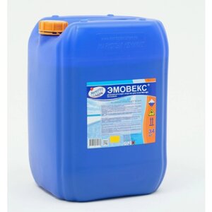 "Эмовекс Маркопул Кемиклс"жидкий хлор для дезинфекции воды 34 кг.
