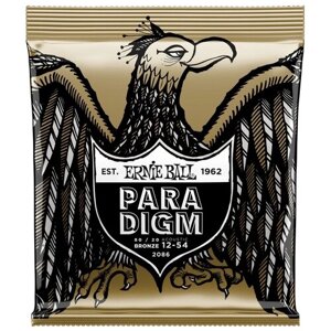 ERNIE BALL 2086 Paradigm 80/20 Bronze Medium Light 12-54 Струны для акустической гитары