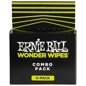 Ernie Ball 4279 комбо-набор: ср-во для чистки грифа 1шт, ср-во для чистки струн 3 шт, полироль 2 шт.