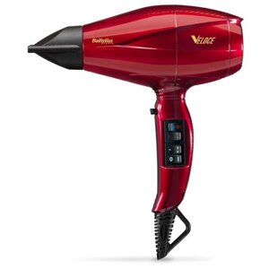 Фен BaByliss 6750DE, красный/черный