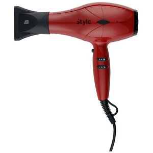 Фен DEWAL PRO 03-111 pro style global, red
