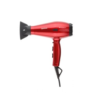 Фен для волос профессиональный с ионизацией 2200 Вт красный DEWAL SPECTRUM