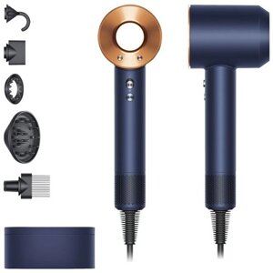 Фен Dyson Supersonic HD07 gift edition UK, Prussian Blue/Bright Copper