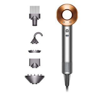 Фен Dyson Supersonic HD07 UK, bright nickel/bright copper