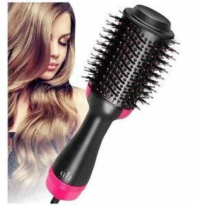 Фен-щетка для распрямления волос с ионизацией One Step Hair Dryer 3 в 1