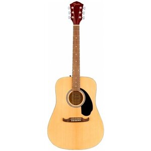 Fender FA-125 Dreadnought Walnut акустическая гитара, цвет натуральный