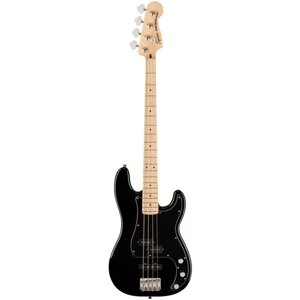 FENDER SQUIER Affinity Precision Bass PJ MN BLK бас-гитара, цвет черный