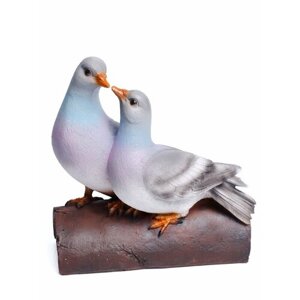 Фигура декоративная садовая Пара голубей, 21*13,5*21см KSMR-626501/F560