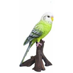 Фигура декоративная садовая Зеленый попугай, 9,7*8*16,5см KSMR-626543/F598