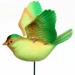 Фигура на спице «Птица радости» 16*40см для отпугивания птиц