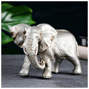 Фигура "Слон" серебро 18х9х13см