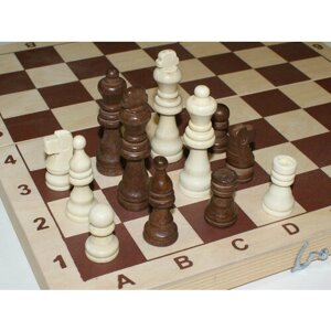 Фигуры шахматные деревянные: 2,5"2