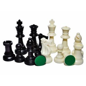Фигуры шахматные пластмассовые :35"2