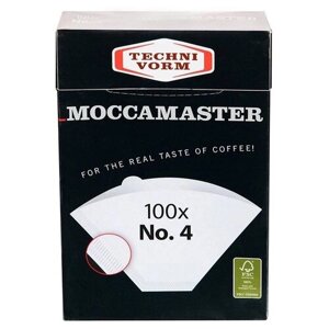 Фильтр для кофеварки Moccamaster №4 100шт. Для кофеварок KB, KBG и CDGT