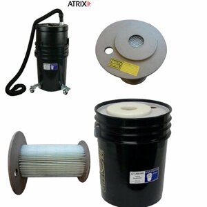 Фильтрующий элемент для Атрикс Тип 1 (черный/цветной универсал ) Atrix Фильтр 7 Gallon замени ФЭ1-АТР и снова используй.