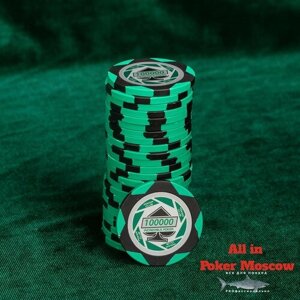 Фишки для покера - номинал 100 000 - 25 фишек