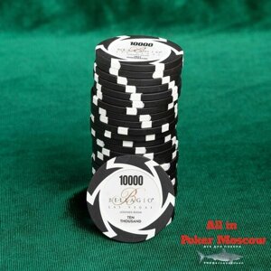 Фишки для покера - номинал 10000 - 25 фишек