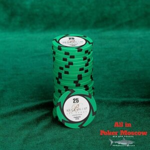 Фишки для покера - номинал 25 - 25 фишек
