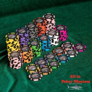 Фишки для покера - номинал 25 - 25 фишек