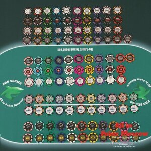 Фишки для покера - номинал 500 - 25 фишек