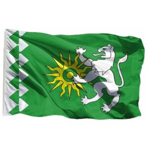 Флаг Березовского на сетке 100х150 см для уличного флагштока