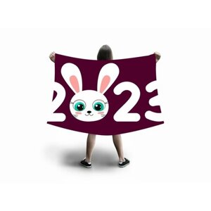 Флаг большой год Кролика №27