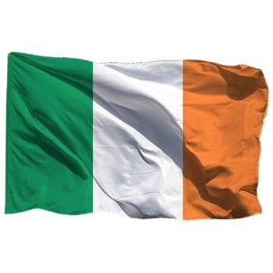 Флаг Ирландии на шёлке, 90х135 см - для ручного древка