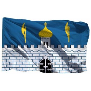 Флаг Сергиева Посада на сетке, 70х105 см - для уличного флагштока