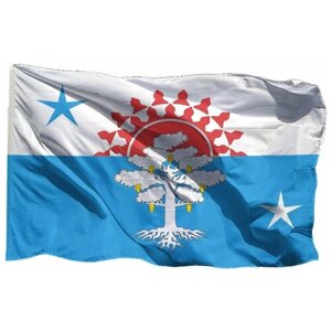 Флаг Серова на флажной сетке, 70х105 см - для флагштока