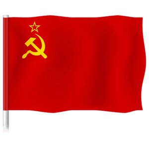 Флаг СССР ООО "мега-арт"Флаг Советского союза / 90x135 см.