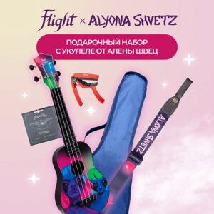 Flight TUS alyona shvetz TOXIC PACK4-подарочный набор с укулеле сопрано