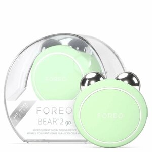 FOREO BEAR 2 go умные тонизирующие микротоки для лица, Pistachio