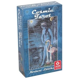 Гадальные карты AGM-Urania Таро Cosmic Tarot, 78 карт, синий/голубой, 250
