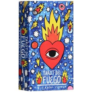 Гадальные карты Fournier Таро Ricardo Cavolo, Tarot del Fuego, 78 карт, 200